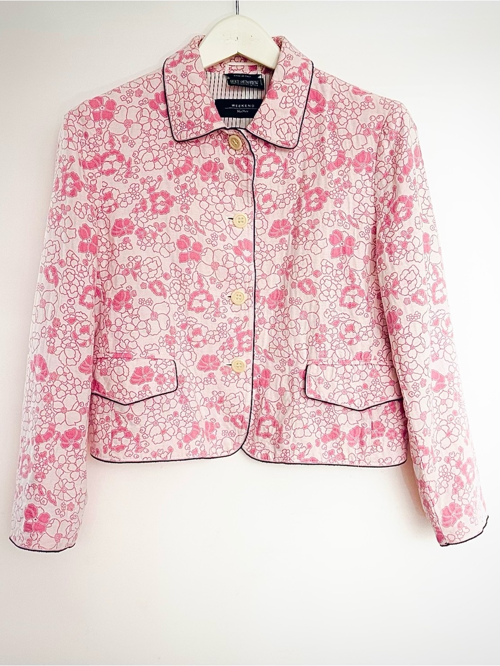 WEEKEND MAXMara floral blazer - Made in Italy